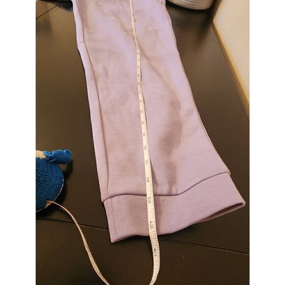 Lacoste NWT fleece jogger lavender size XXL taper fit - Picture 8 of 9